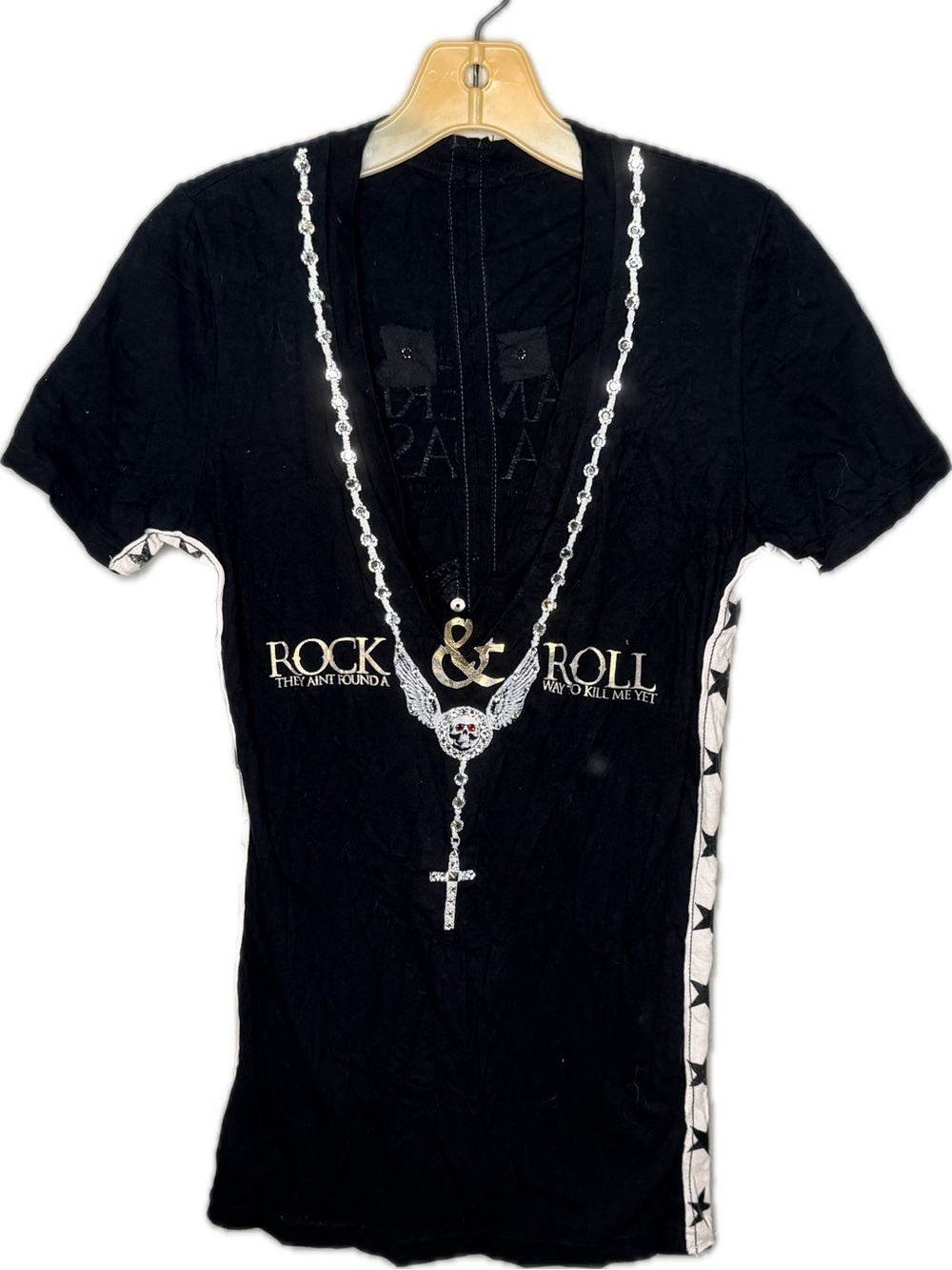 The Saints Sinphony Black Rock & Roll T-Shirt